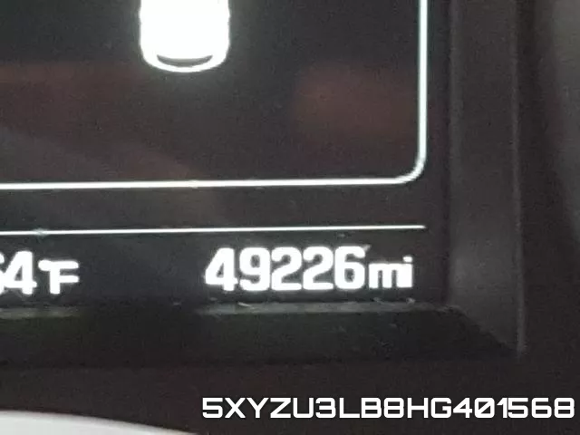 5XYZU3LB8HG401568 фото 9