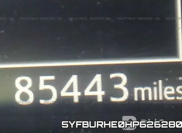 5YFBURHE0HP626280 фото 8