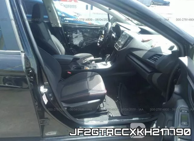 JF2GTACCXKH217790 фото 6