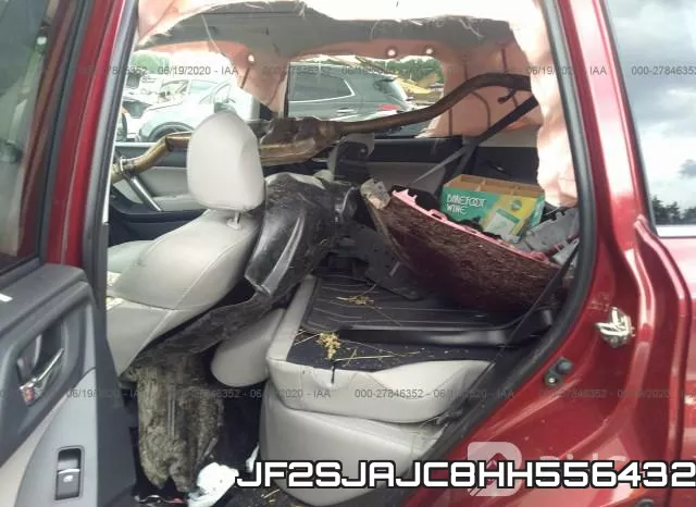 JF2SJAJC8HH556432 фото 8