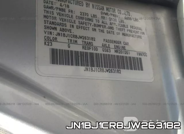 JN1BJ1CR8JW263182 фото 10