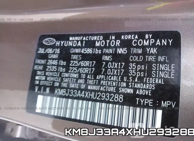 KM8J33A4XHU293288 фото 10