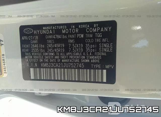 KM8J3CA21JU752745 фото 10