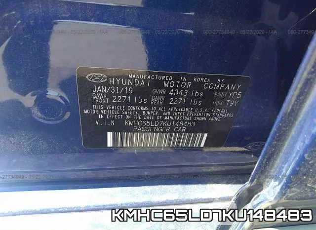 KMHC65LD7KU148483 фото 10