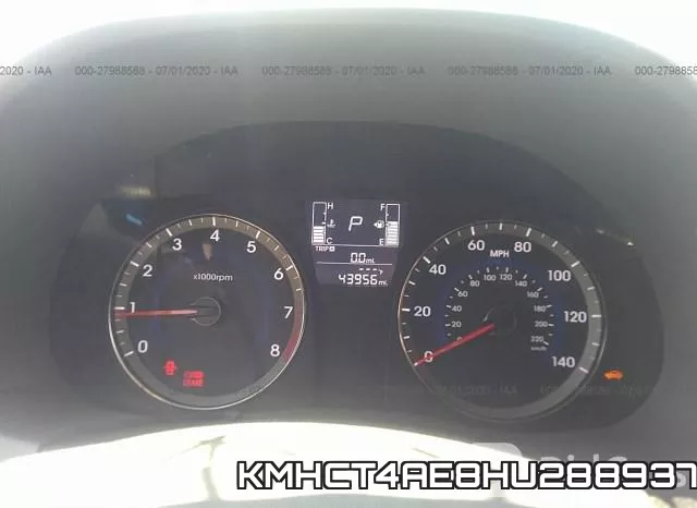 KMHCT4AE8HU288937 фото 8
