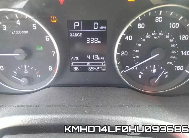 KMHD74LF0HU093686 фото 8