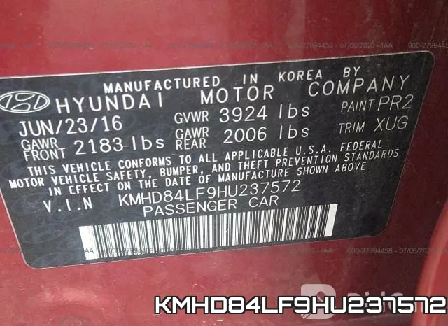 KMHD84LF9HU237572 фото 10