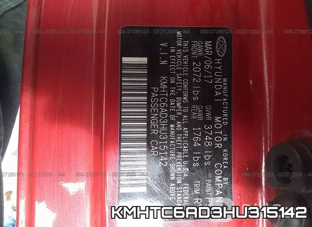 KMHTC6AD3HU315142 фото 10