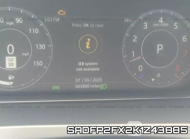 SADFP2FX2K1Z43885 фото 8