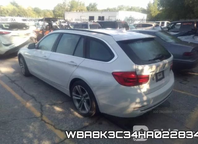 WBA8K3C34HA022834 фото 4