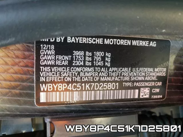 WBY8P4C51K7D25801 фото 2