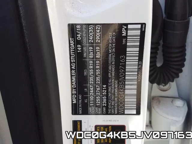 WDC0G4KB5JV097163 фото 2