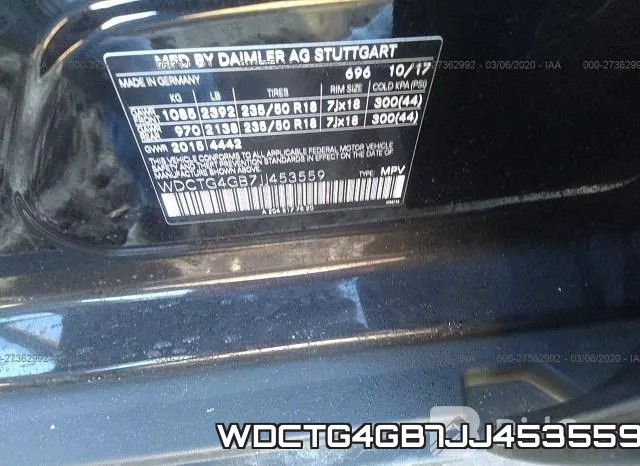WDCTG4GB7JJ453559 фото 10