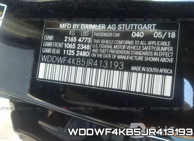 WDDWF4KB5JR413193 фото 10