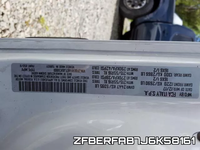 ZFBERFAB7J6K58161 фото 2