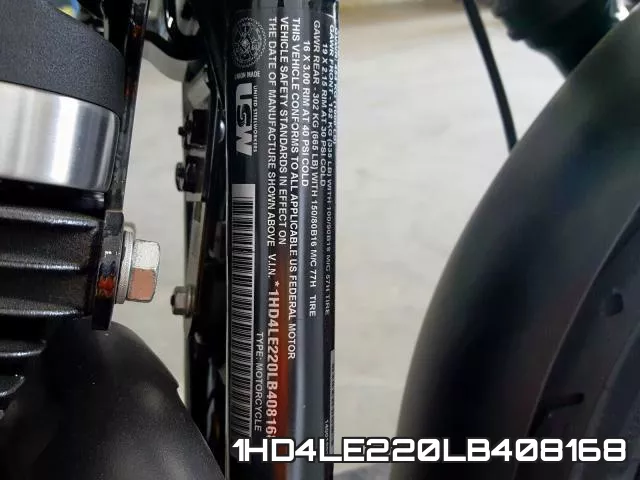 1HD4LE220LB408168 фото 2