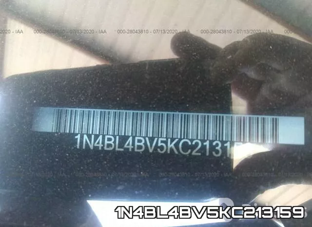 1N4BL4BV5KC213159 фото 10