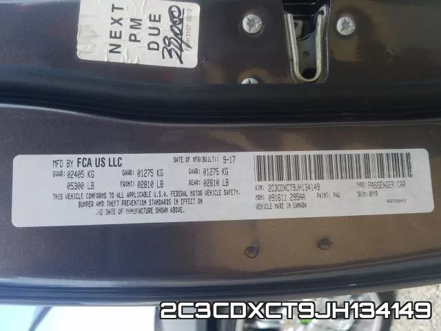 2C3CDXCT9JH134149 фото 2