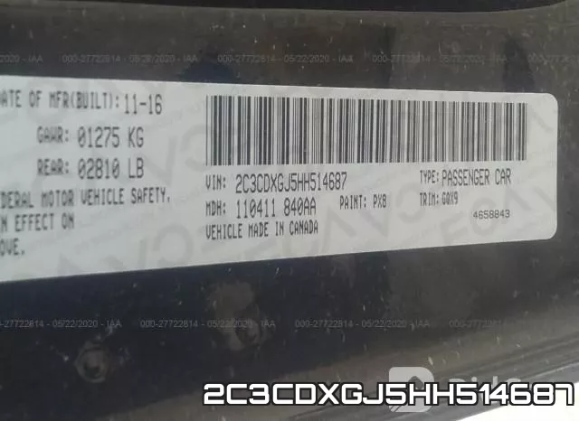 2C3CDXGJ5HH514687 фото 10