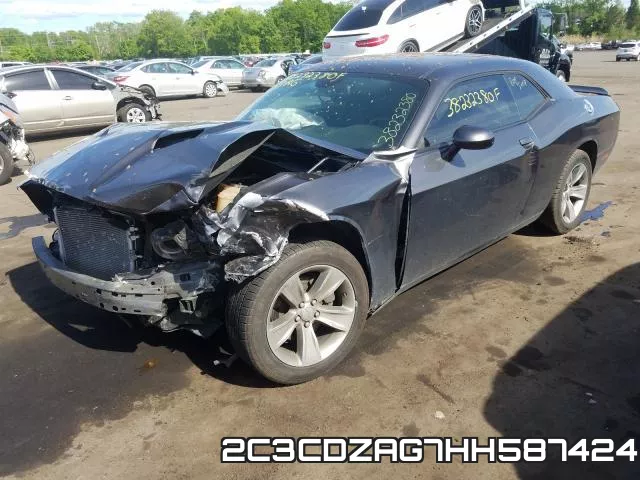 2C3CDZAG7HH587424 фото 3