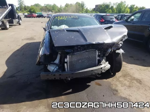 2C3CDZAG7HH587424 фото 10