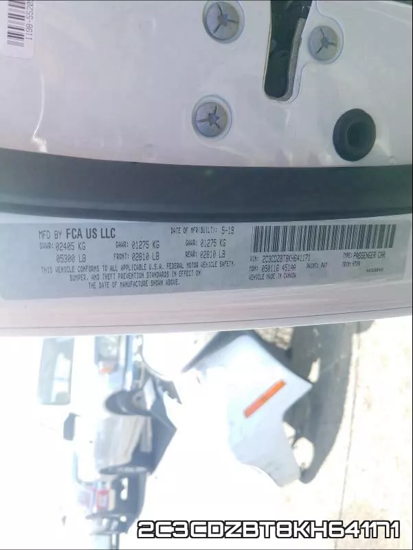 2C3CDZBT8KH641171 фото 2