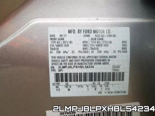 2LMPJ8LPXHBL54234 фото 2