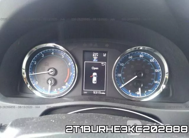 2T1BURHE3KC202888 фото 8