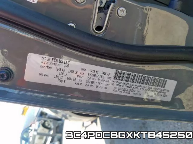 3C4PDCBGXKT845250 фото 2