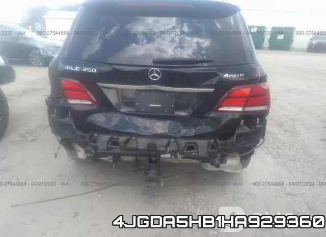 4JGDA5HB1HA929360 фото 7