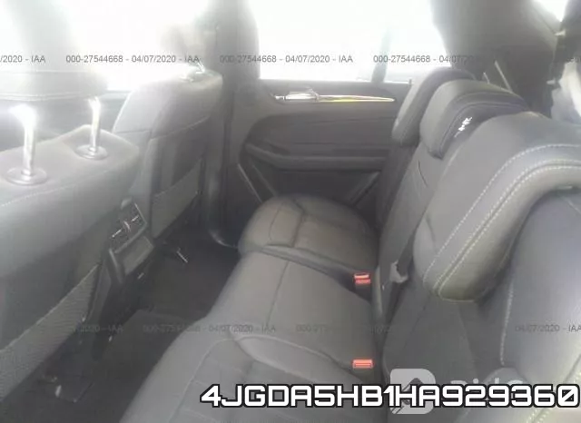 4JGDA5HB1HA929360 фото 9