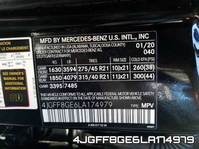 4JGFF8GE6LA174979 фото 2