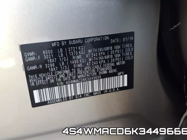 4S4WMACD6K3449666 фото 2