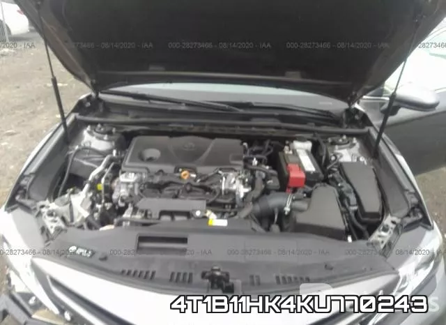 4T1B11HK4KU770243 фото 2