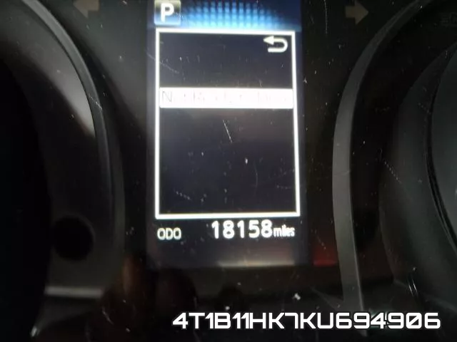 4T1B11HK7KU694906 фото 9