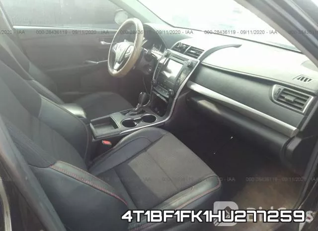 4T1BF1FK1HU277259 фото 6