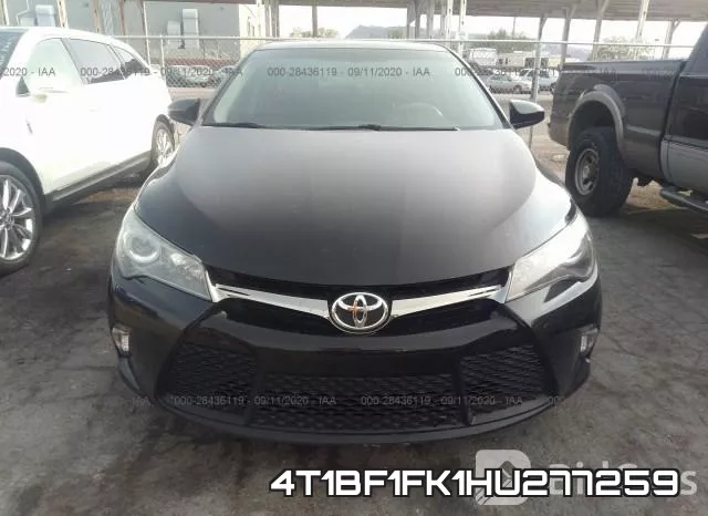 4T1BF1FK1HU277259 фото 7