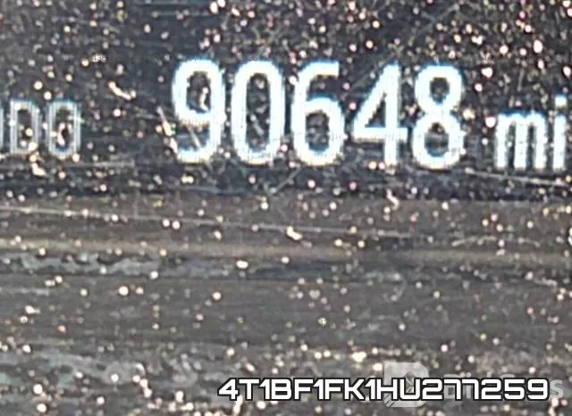 4T1BF1FK1HU277259 фото 8