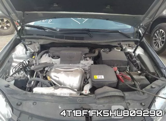 4T1BF1FK5HU809290 фото 2