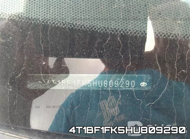 4T1BF1FK5HU809290 фото 10