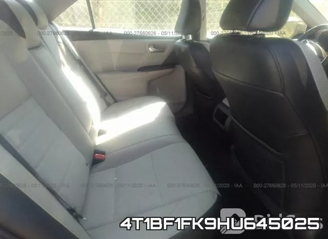 4T1BF1FK9HU645025 фото 9