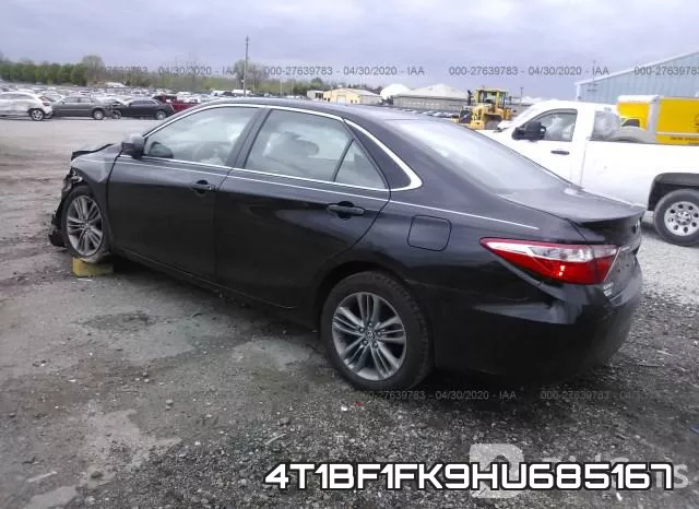 4T1BF1FK9HU685167 фото 4