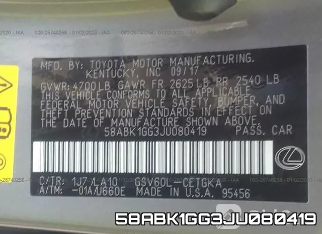 58ABK1GG3JU080419 фото 10