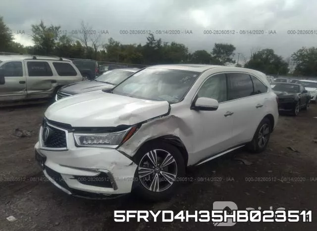 5FRYD4H35HB023511 фото 3