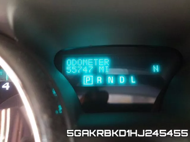 5GAKRBKD1HJ245455 фото 9