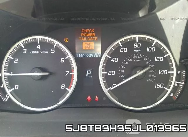 5J8TB3H35JL013965 фото 8