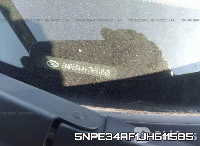 5NPE34AF1JH611585 фото 10