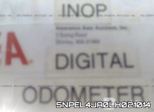 5NPEL4JA0LH021014 фото 8
