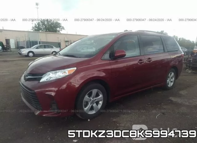 5TDKZ3DC8KS994739 фото 3