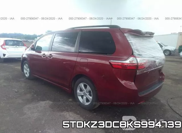 5TDKZ3DC8KS994739 фото 4